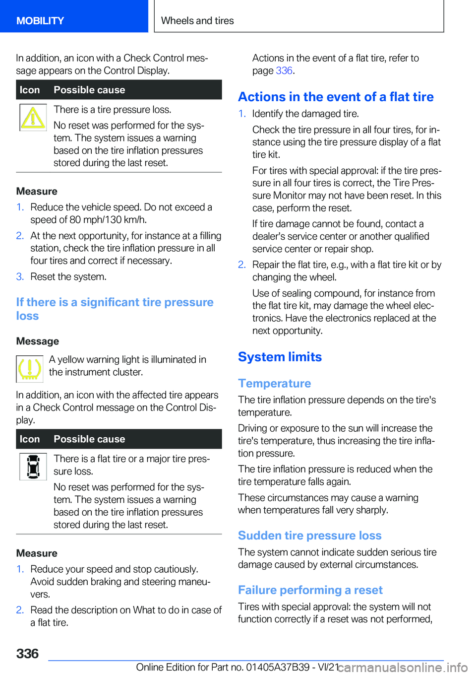 BMW M5 2022  Owners Manual �I�n��a�d�d�i�t�i�o�n�,��a�n��i�c�o�n��w�i�t�h��a��C�h�e�c�k��C�o�n�t�r�o�l��m�e�s#j�s�a�g�e��a�p�p�e�a�r�s��o�n��t�h�e��C�o�n�t�r�o�l��D�i�s�p�l�a�y�.�I�c�o�n�P�o�s�s�i�b�l�e��c�a�u�s�e