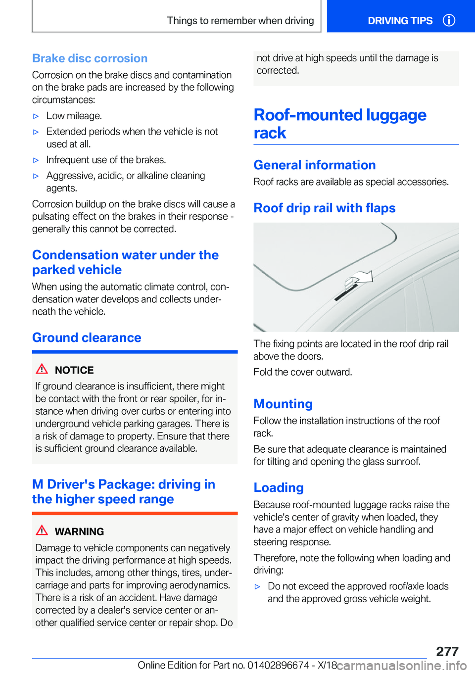 BMW M5 2019  Owners Manual �B�r�a�k�e��d�i�s�c��c�o�r�r�o�s�i�o�n
�C�o�r�r�o�s�i�o�n��o�n��t�h�e��b�r�a�k�e��d�i�s�c�s��a�n�d��c�o�n�t�a�m�i�n�a�t�i�o�n
�o�n��t�h�e��b�r�a�k�e��p�a�d�s��a�r�e��i�n�c�r�e�a�s�e�d��b