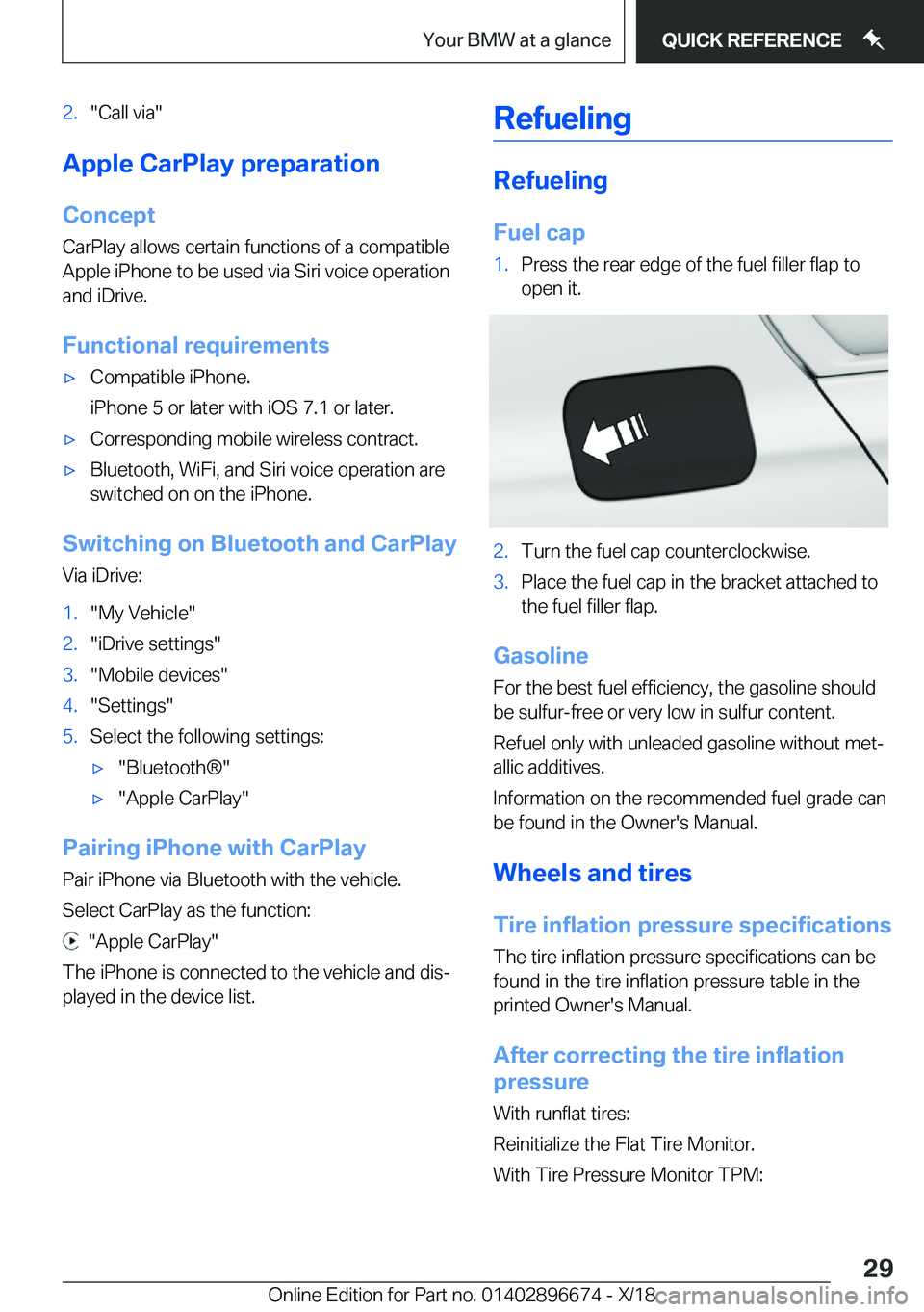 BMW M5 2019 Owners Manual �2�.��C�a�l�l��v�i�a�
�A�p�p�l�e��C�a�r�P�l�a�y��p�r�e�p�a�r�a�t�i�o�n�C�o�n�c�e�p�t
�C�a�r�P�l�a�y��a�l�l�o�w�s��c�e�r�t�a�i�n��f�u�n�c�t�i�o�n�s��o�f��a��c�o�m�p�a�t�i�b�l�e
�A�p�p�l�e��