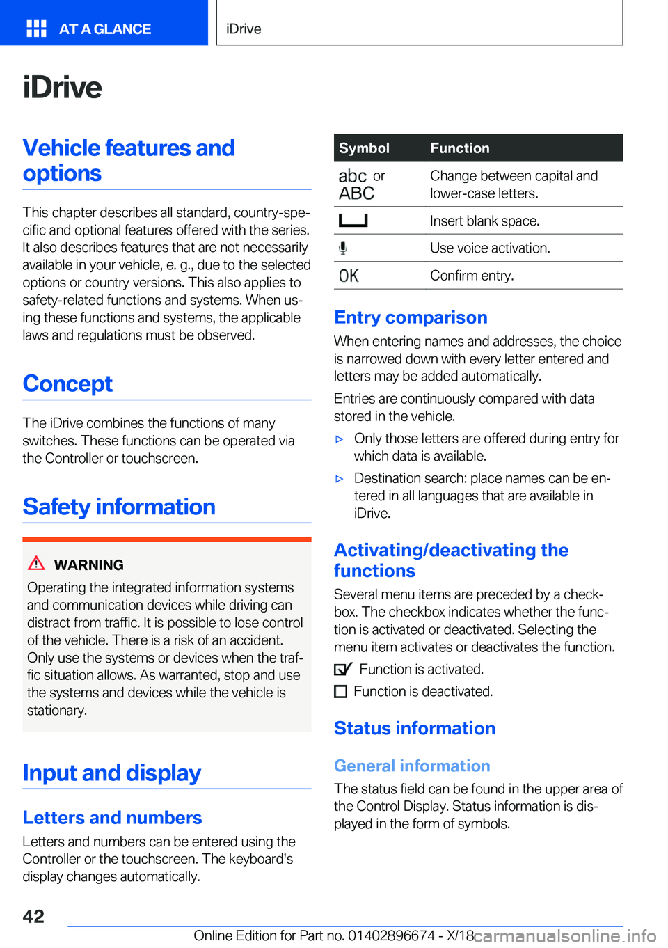 BMW M5 2019 Service Manual �i�D�r�i�v�e�V�e�h�i�c�l�e��f�e�a�t�u�r�e�s��a�n�d�o�p�t�i�o�n�s
�T�h�i�s��c�h�a�p�t�e�r��d�e�s�c�r�i�b�e�s��a�l�l��s�t�a�n�d�a�r�d�,��c�o�u�n�t�r�y�-�s�p�ej�c�i�f�i�c��a�n�d��o�p�t�i�o�n�a�