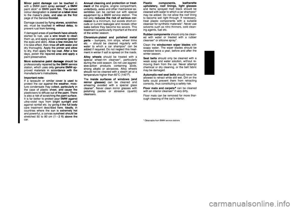 BMW M60 1992 Owners Manual BMW M60 1992 Owners Manual