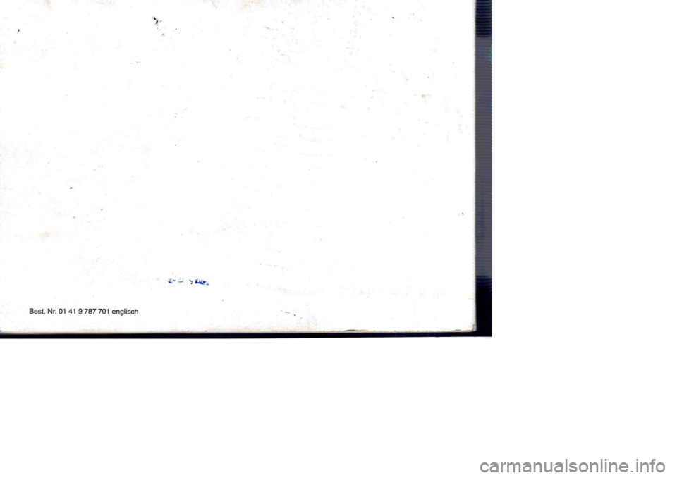 BMW M60 1992 Owners Manual BMW M60 1992 Owners Manual