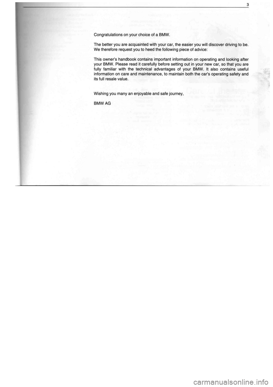 BMW M60 1992 Owners Manual BMW M60 1992 Owners Manual