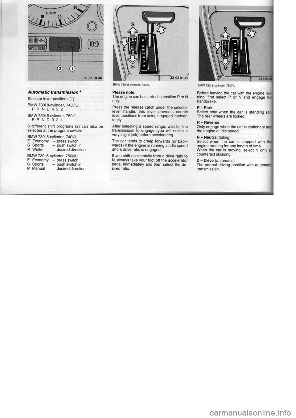 BMW M60 1992 Owners Guide BMW M60 1992 Owners Guide
