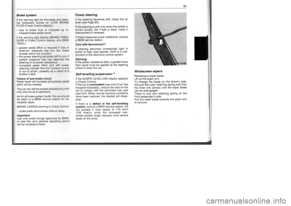 BMW M60 1992 Owners Manual BMW M60 1992 Owners Manual
