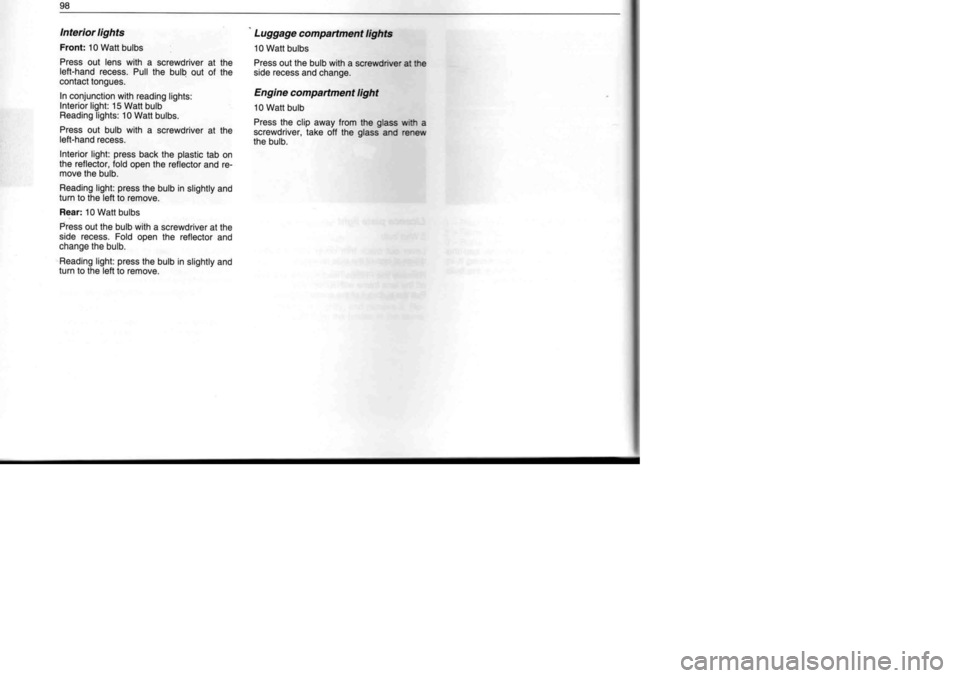 BMW M60 1992 Owners Manual BMW M60 1992 Owners Manual