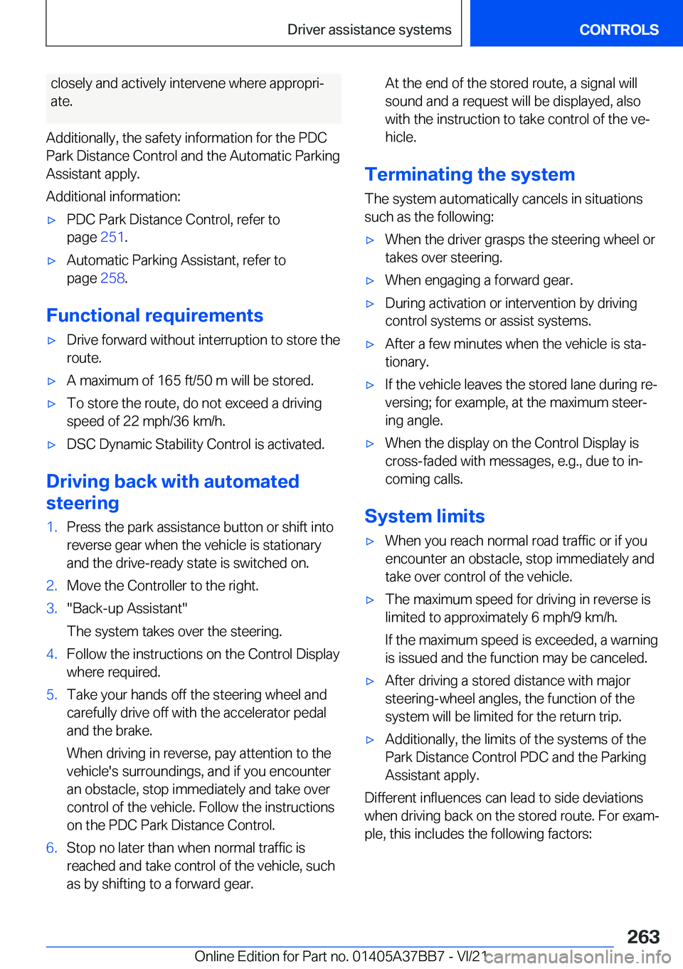 BMW M8 CONVERTIBLE 2022  Owners Manual �c�l�o�s�e�l�y��a�n�d��a�c�t�i�v�e�l�y��i�n�t�e�r�v�e�n�e��w�h�e�r�e��a�p�p�r�o�p�r�i#j
�a�t�e�.
�A�d�d�i�t�i�o�n�a�l�l�y�,��t�h�e��s�a�f�e�t�y��i�n�f�o�r�m�a�t�i�o�n��f�o�r��t�h�e��P�D�C
�