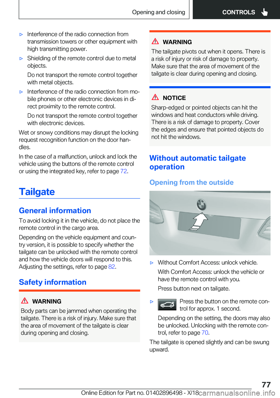 BMW X1 2019 Manual PDF 'x�I�n�t�e�r�f�e�r�e�n�c�e��o�f��t�h�e��r�a�d�i�o��c�o�n�n�e�c�t�i�o�n��f�r�o�m�t�r�a�n�s�m�i�s�s�i�o�n��t�o�w�e�r�s��o�r��o�t�h�e�r��e�q�u�i�p�m�e�n�t��w�i�t�h
�h�i�g�h��t�r�a�n�s�m�i�
