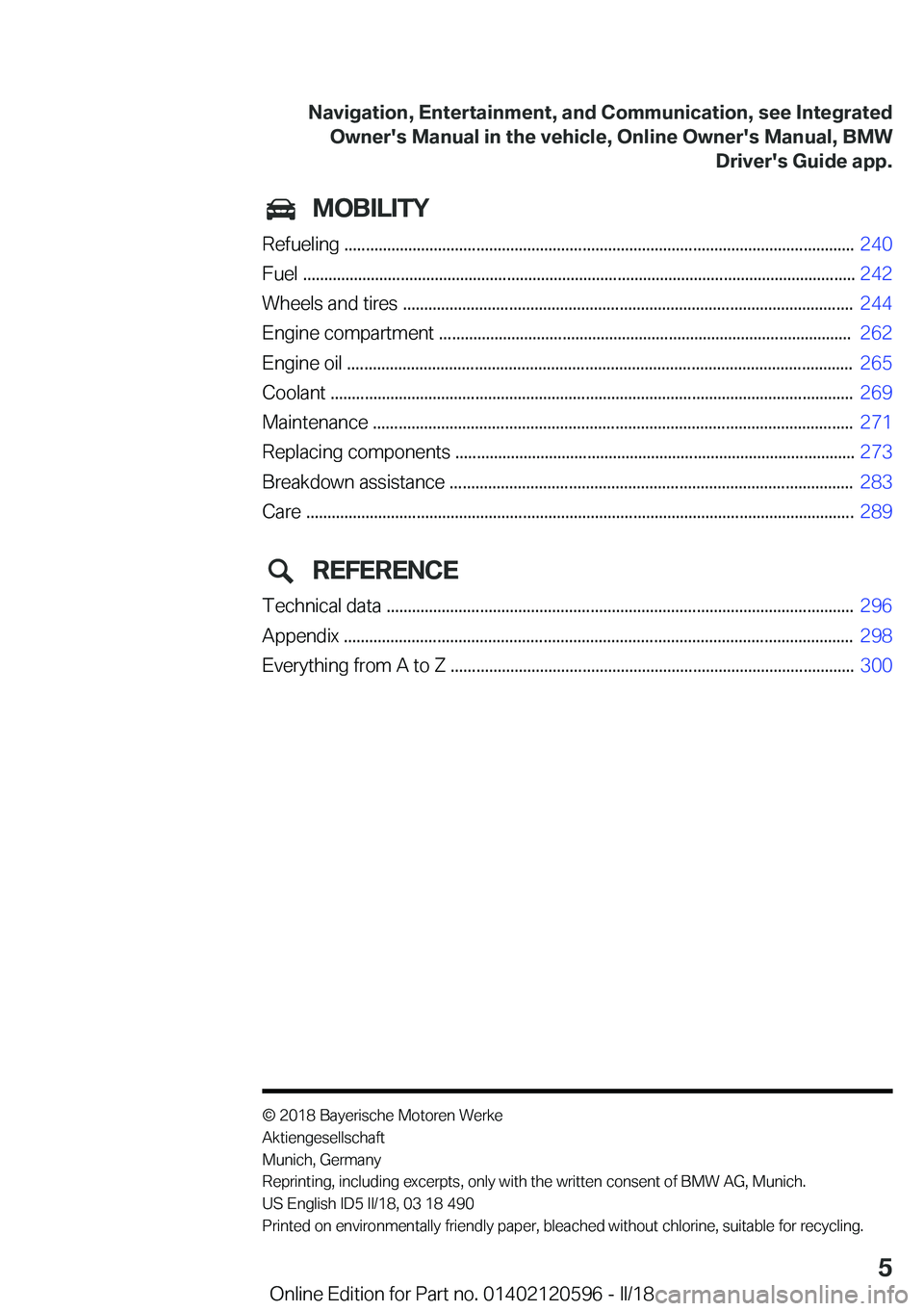 BMW X1 2018  Owners Manual �M�O�B�I�L�I�T�Y
�R�e�f�u�e�l�i�n�g� �.�.�.�.�.�.�.�.�.�.�.�.�.�.�.�.�.�.�.�.�.�.�.�.�.�.�.�.�.�.�.�.�.�.�.�.�.�.�.�.�.�.�.�.�.�.�.�.�.�.�.�.�.�.�.�.�.�.�.�.�.�.�.�.�.�.�.�.�.�.�.�.�.�.�.�.�.�.�.�.�.�