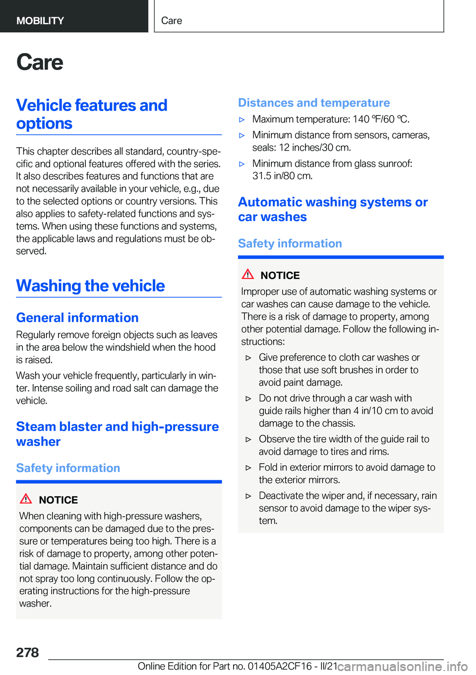 BMW X2 2022  Owners Manual �C�a�r�e�V�e�h�i�c�l�e��f�e�a�t�u�r�e�s��a�n�d�o�p�t�i�o�n�s
�T�h�i�s��c�h�a�p�t�e�r��d�e�s�c�r�i�b�e�s��a�l�l��s�t�a�n�d�a�r�d�,��c�o�u�n�t�r�y�-�s�p�e#j�c�i�f�i�c��a�n�d��o�p�t�i�o�n�a�l��