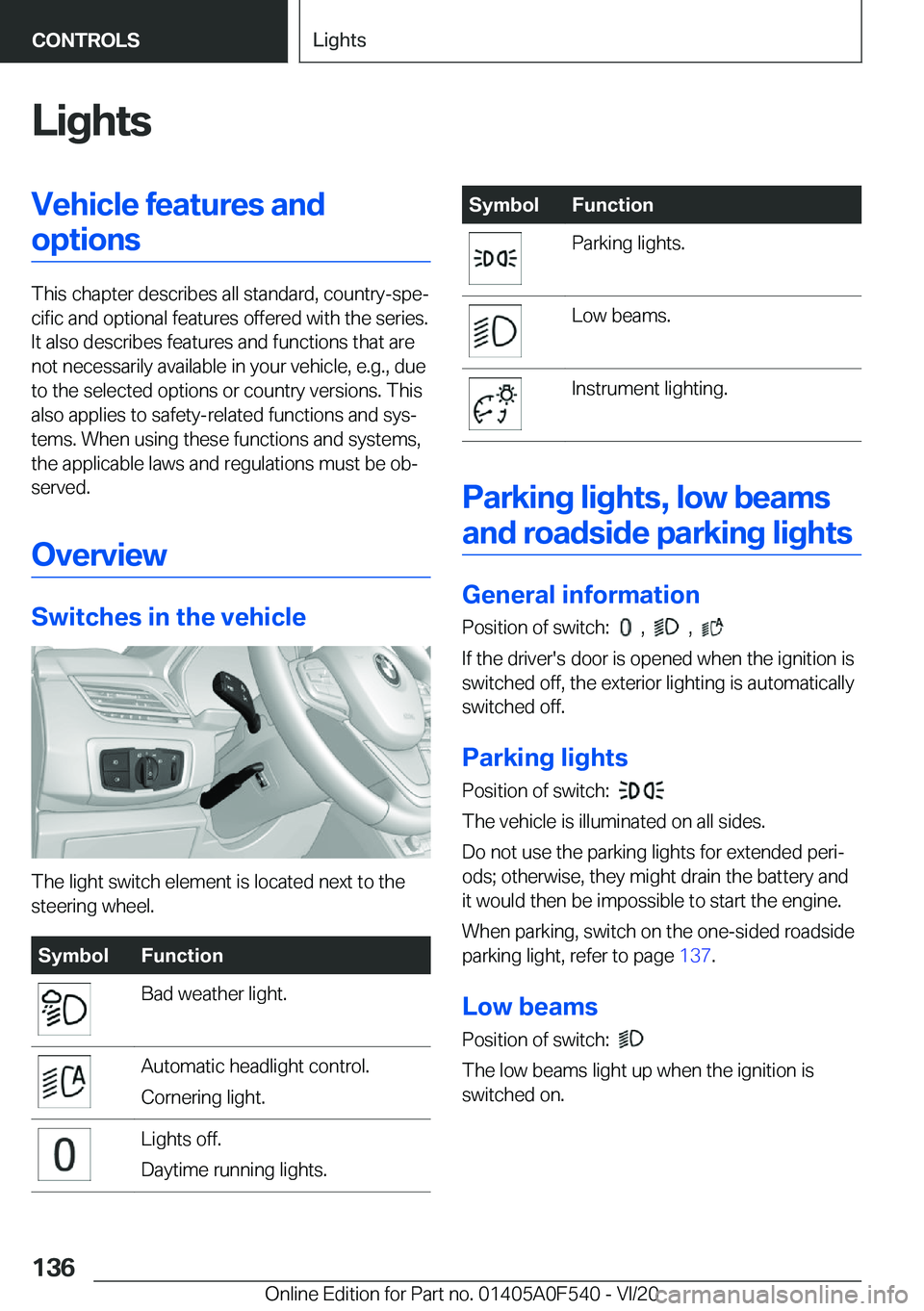 BMW X2 2021  Owners Manual �L�i�g�h�t�s�V�e�h�i�c�l�e��f�e�a�t�u�r�e�s��a�n�d�o�p�t�i�o�n�s
�T�h�i�s��c�h�a�p�t�e�r��d�e�s�c�r�i�b�e�s��a�l�l��s�t�a�n�d�a�r�d�,��c�o�u�n�t�r�y�-�s�p�e#j�c�i�f�i�c��a�n�d��o�p�t�i�o�n�a�