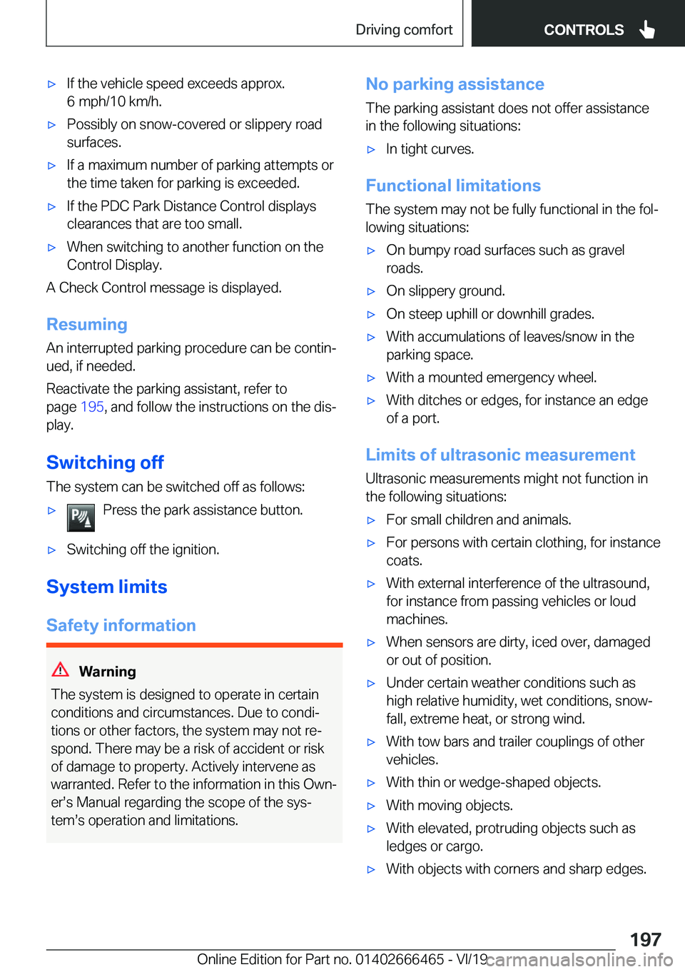 BMW X2 2020  Owners Manual 'x�I�f��t�h�e��v�e�h�i�c�l�e��s�p�e�e�d��e�x�c�e�e�d�s��a�p�p�r�o�x�.
�6��m�p�h�/�1�0��k�m�/�h�.'x�P�o�s�s�i�b�l�y��o�n��s�n�o�w�-�c�o�v�e�r�e�d��o�r��s�l�i�p�p�e�r�y��r�o�a�d
�s�u
