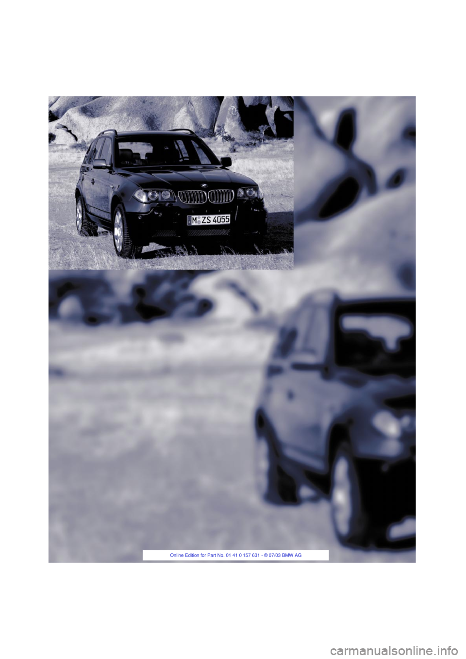 BMW X3 2.5I SAV 2004 Owners Manual BMW X3 2.5I SAV 2004 Owners Manual