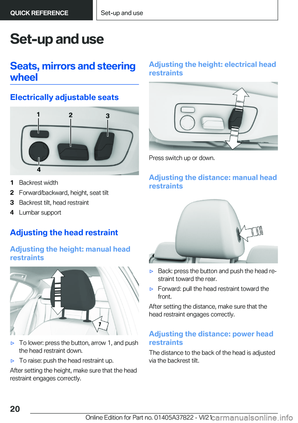 BMW X3 M 2022 User Guide �S�e�t�-�u�p��a�n�d��u�s�e�S�e�a�t�s�,��m�i�r�r�o�r�s��a�n�d��s�t�e�e�r�i�n�g�w�h�e�e�l
�E�l�e�c�t�r�i�c�a�l�l�y��a�d�j�u�s�t�a�b�l�e��s�e�a�t�s
�1�B�a�c�k�r�e�s�t��w�i�d�t�h�2�F�o�r�w�a�r�d�/