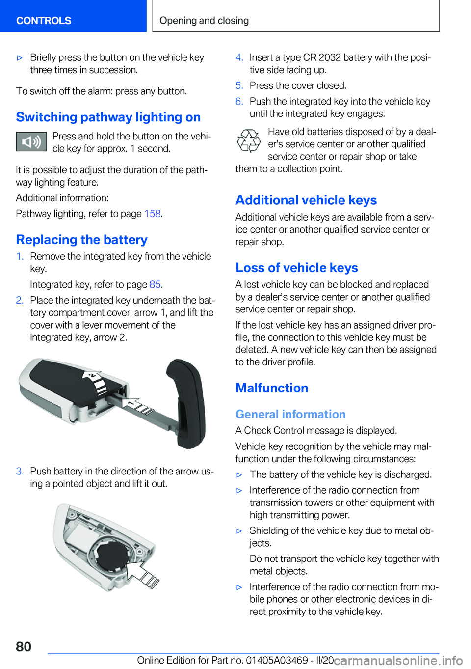 BMW X3 M 2021 Manual PDF 'x�B�r�i�e�f�l�y��p�r�e�s�s��t�h�e��b�u�t�t�o�n��o�n��t�h�e��v�e�h�i�c�l�e��k�e�y�t�h�r�e�e��t�i�m�e�s��i�n��s�u�c�c�e�s�s�i�o�n�.
�T�o��s�w�i�t�c�h��o�f�f��t�h�e��a�l�a�r�m�:��p�r�
