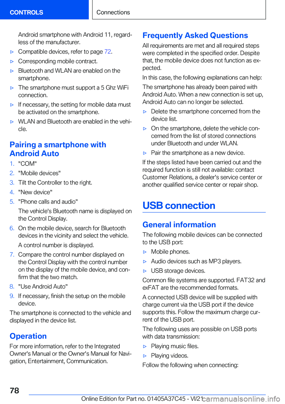 BMW X4 M 2022 Manual PDF �A�n�d�r�o�i�d��s�m�a�r�t�p�h�o�n�e��w�i�t�h��A�n�d�r�o�i�d��1�1�,��r�e�g�a�r�d#j
�l�e�s�s��o�f��t�h�e��m�a�n�u�f�a�c�t�u�r�e�r�.'x�C�o�m�p�a�t�i�b�l�e��d�e�v�i�c�e�s�,��r�e�f�e�r��t�o�