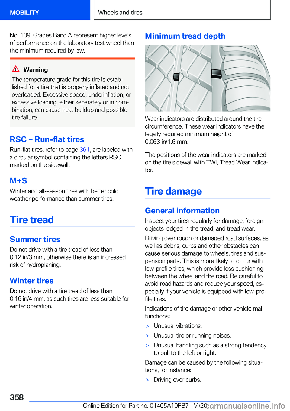 BMW X5 2021  Owners Manual �N�o�.��1�0�9�.��G�r�a�d�e�s��B�a�n�d��A��r�e�p�r�e�s�e�n�t��h�i�g�h�e�r��l�e�v�e�l�s�o�f��p�e�r�f�o�r�m�a�n�c�e��o�n��t�h�e��l�a�b�o�r�a�t�o�r�y��t�e�s�t��w�h�e�e�l��t�h�a�n�t�h�e��m�i