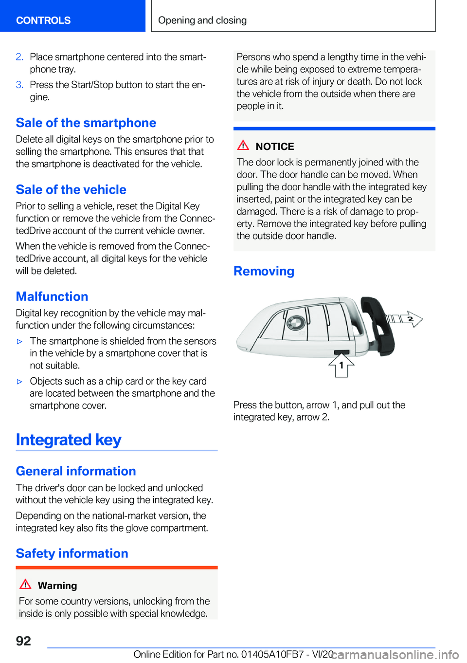 BMW X5 2021  Owners Manual �2�.�P�l�a�c�e��s�m�a�r�t�p�h�o�n�e��c�e�n�t�e�r�e�d��i�n�t�o��t�h�e��s�m�a�r�t#j�p�h�o�n�e��t�r�a�y�.�3�.�P�r�e�s�s��t�h�e��S�t�a�r�t�/�S�t�o�p��b�u�t�t�o�n��t�o��s�t�a�r�t��t�h�e��e�n#j