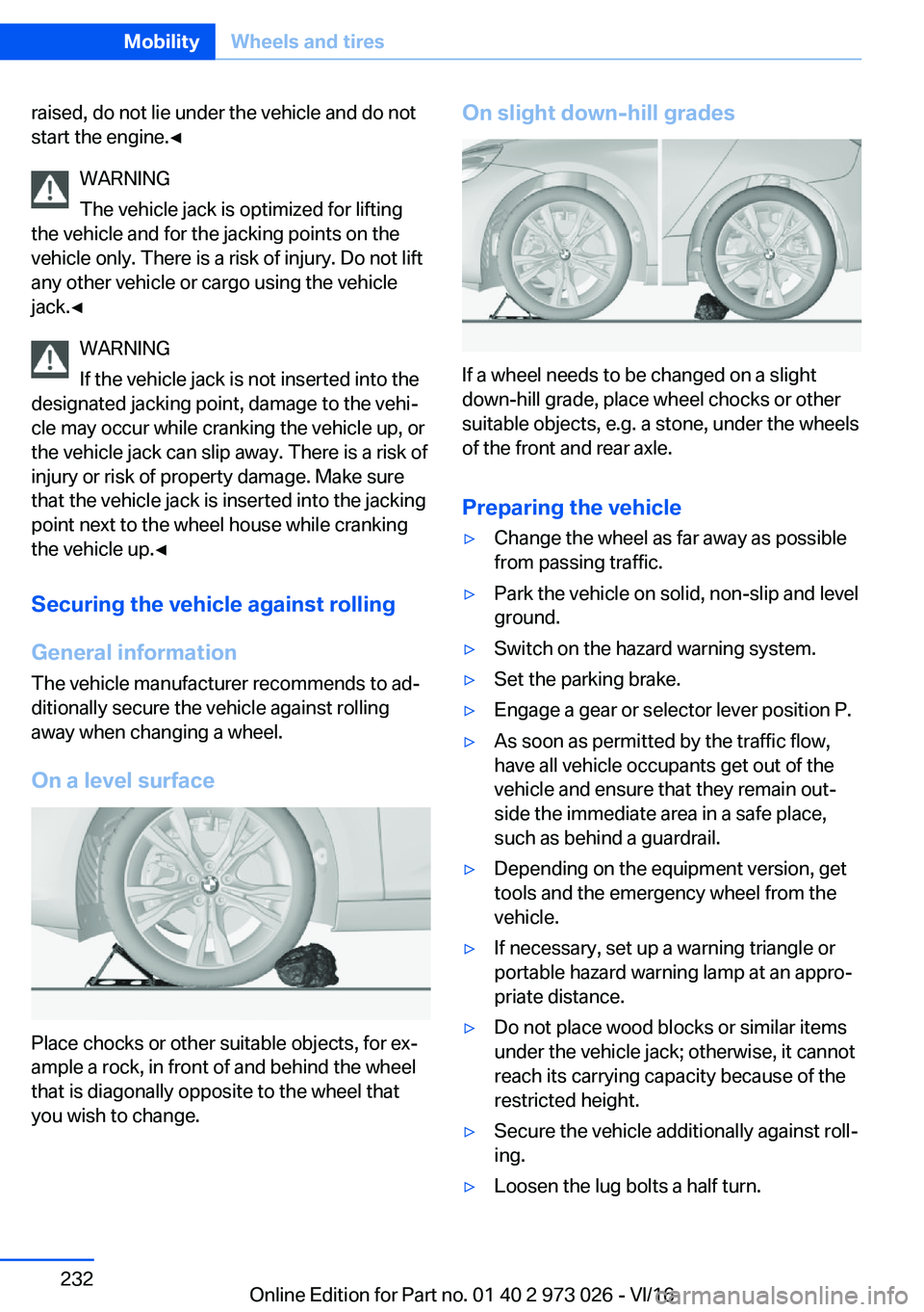 BMW X5 2017  Owners Manual �r�a�i�s�e�d�,� �d�o� �n�o�t� �l�i�e� �u�n�d�e�r� �t�h�e� �v�e�h�i�c�l�e� �a�n�d� �d�o� �n�o�t
�s�t�a�r�t� �t�h�e� �e�n�g�i�n�e�.'