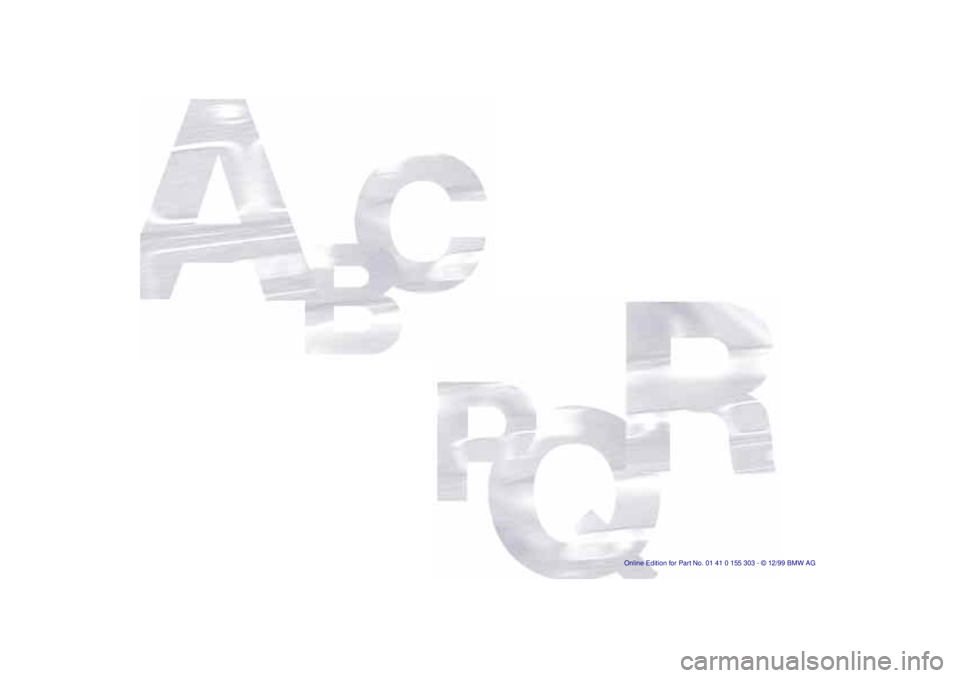 BMW X5 4.4I 2000  Owners Manual 190n 