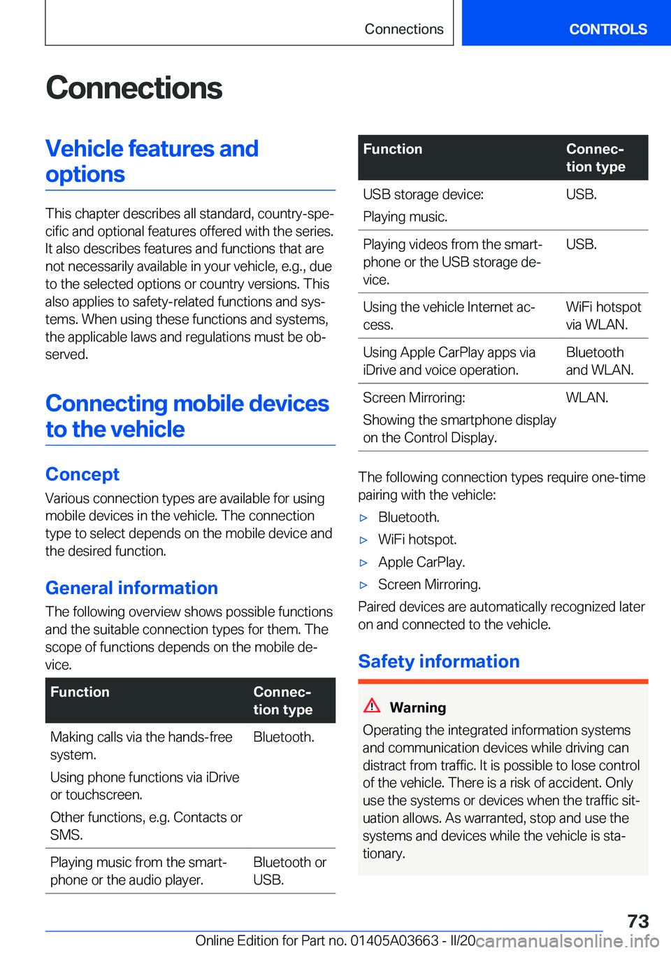 BMW X5 PLUG-IN HYBRID 2021 Manual PDF �C�o�n�n�e�c�t�i�o�n�s�V�e�h�i�c�l�e��f�e�a�t�u�r�e�s��a�n�d�o�p�t�i�o�n�s
�T�h�i�s��c�h�a�p�t�e�r��d�e�s�c�r�i�b�e�s��a�l�l��s�t�a�n�d�a�r�d�,��c�o�u�n�t�r�y�-�s�p�e#j�c�i�f�i�c��a�n�d��o�p�