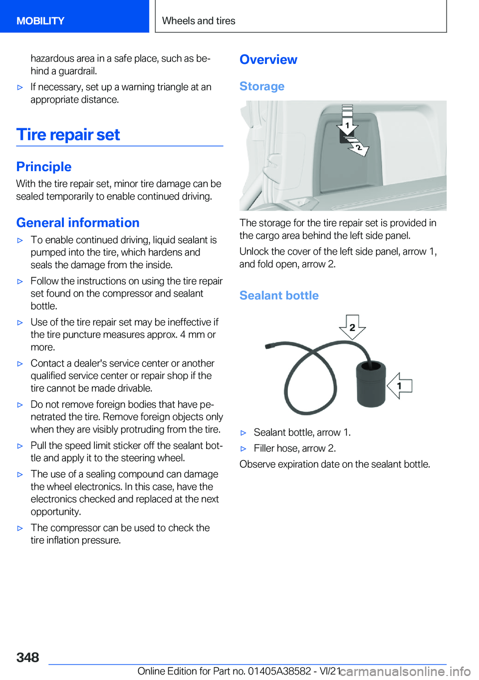 BMW X6 2022  Owners Manual �h�a�z�a�r�d�o�u�s��a�r�e�a��i�n��a��s�a�f�e��p�l�a�c�e�,��s�u�c�h��a�s��b�e#j�h�i�n�d��a��g�u�a�r�d�r�a�i�l�.'x�I�f��n�e�c�e�s�s�a�r�y�,��s�e�t��u�p��a��w�a�r�n�i�n�g��t�r�i�a�n�g