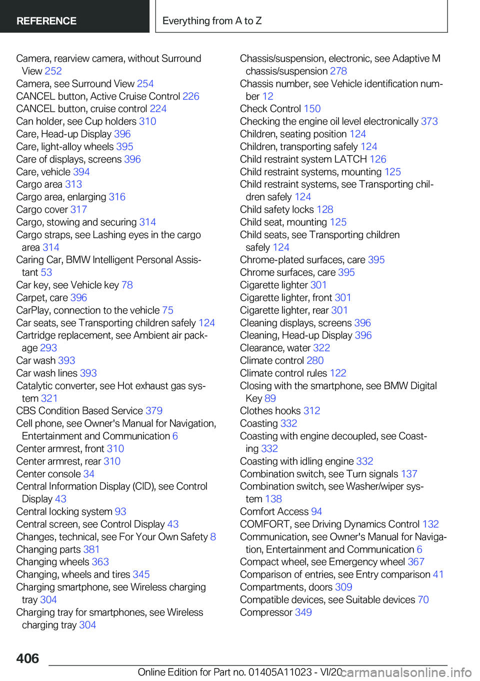 BMW X6 2021  Owners Manual �C�a�m�e�r�a�,��r�e�a�r�v�i�e�w��c�a�m�e�r�a�,��w�i�t�h�o�u�t��S�u�r�r�o�u�n�d�V�i�e�w� �2�5�2�
�C�a�m�e�r�a�,��s�e�e��S�u�r�r�o�u�n�d��V�i�e�w� �2�5�4�
�C�A�N�C�E�L��b�u�t�t�o�n�,��A�c�t