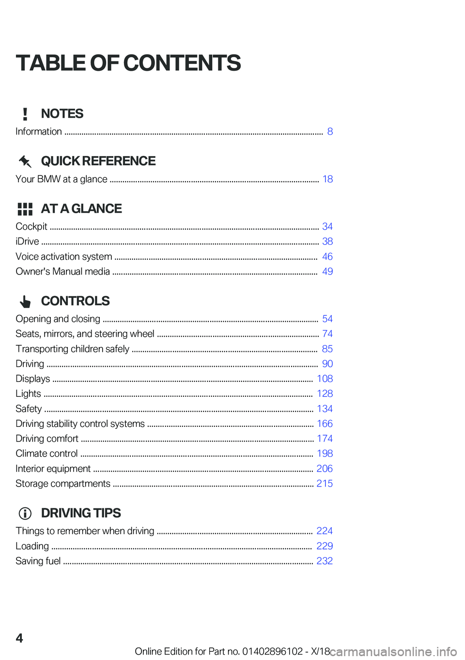 BMW X6 2019  Owners Manual �T�A�B�L�E��O�F��C�O�N�T�E�N�T�S�N�O�T�E�S
�I�n�f�o�r�m�a�t�i�o�n��.�.�.�.�.�.�.�.�.�.�.�.�.�.�.�.�.�.�.�.�.�.�.�.�.�.�.�.�.�.�.�.�.�.�.�.�.�.�.�.�.�.�.�.�.�.�.�.�.�.�.�.�.�.�.�.�.�.�.�.�.�.�.�.�.�