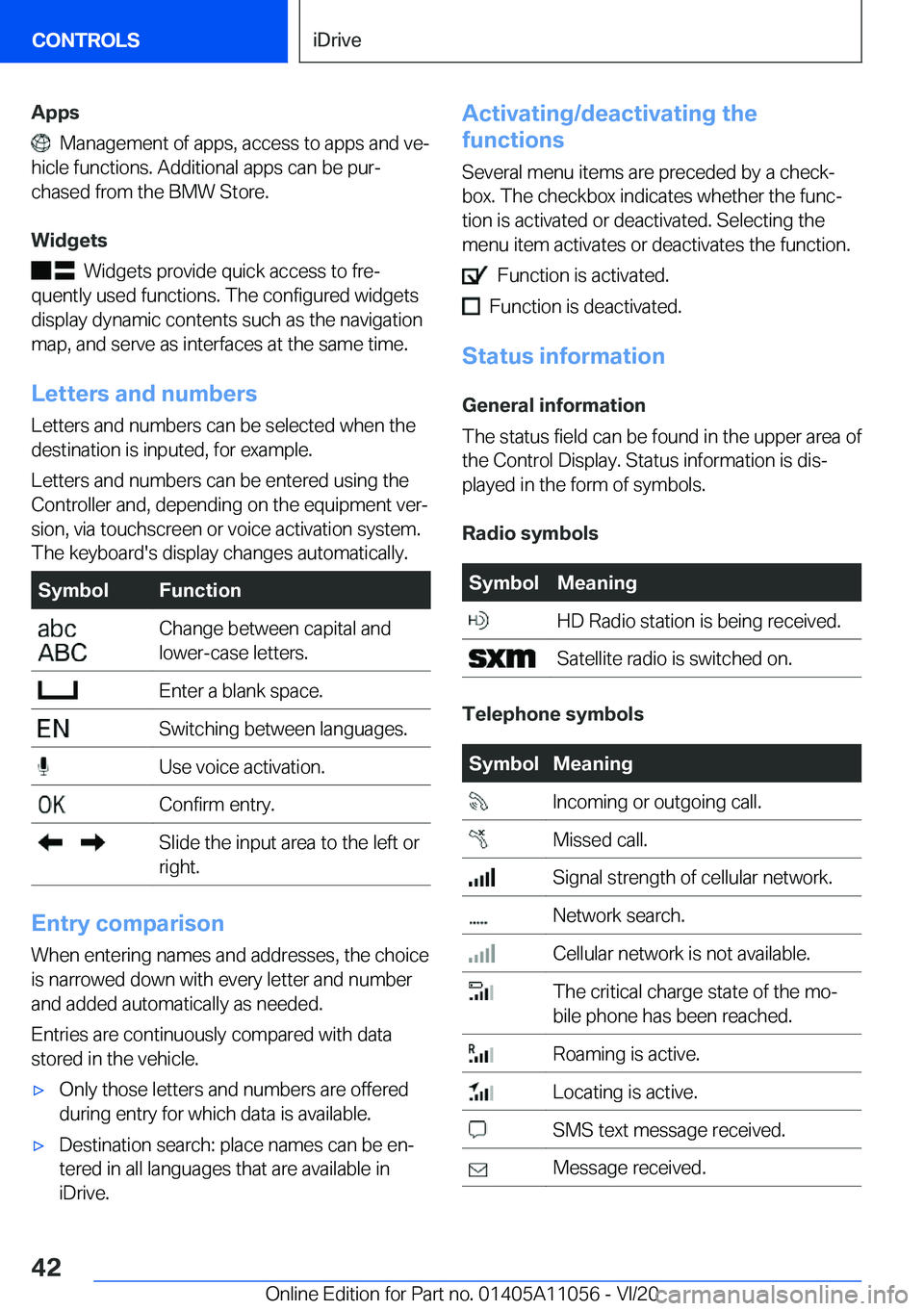 BMW X7 2021 Service Manual �A�p�p�s
���M�a�n�a�g�e�m�e�n�t��o�f��a�p�p�s�,��a�c�c�e�s�s��t�o��a�p�p�s��a�n�d��v�e#j
�h�i�c�l�e��f�u�n�c�t�i�o�n�s�.��A�d�d�i�t�i�o�n�a�l��a�p�p�s��c�a�n��b�e��p�u�r#j
�c�h�a�s�e�d�