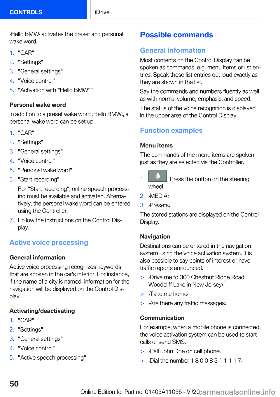 BMW X7 2021 Service Manual #