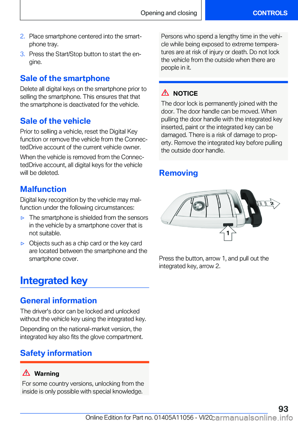 BMW X7 2021  Owners Manual �2�.�P�l�a�c�e��s�m�a�r�t�p�h�o�n�e��c�e�n�t�e�r�e�d��i�n�t�o��t�h�e��s�m�a�r�t#j�p�h�o�n�e��t�r�a�y�.�3�.�P�r�e�s�s��t�h�e��S�t�a�r�t�/�S�t�o�p��b�u�t�t�o�n��t�o��s�t�a�r�t��t�h�e��e�n#j