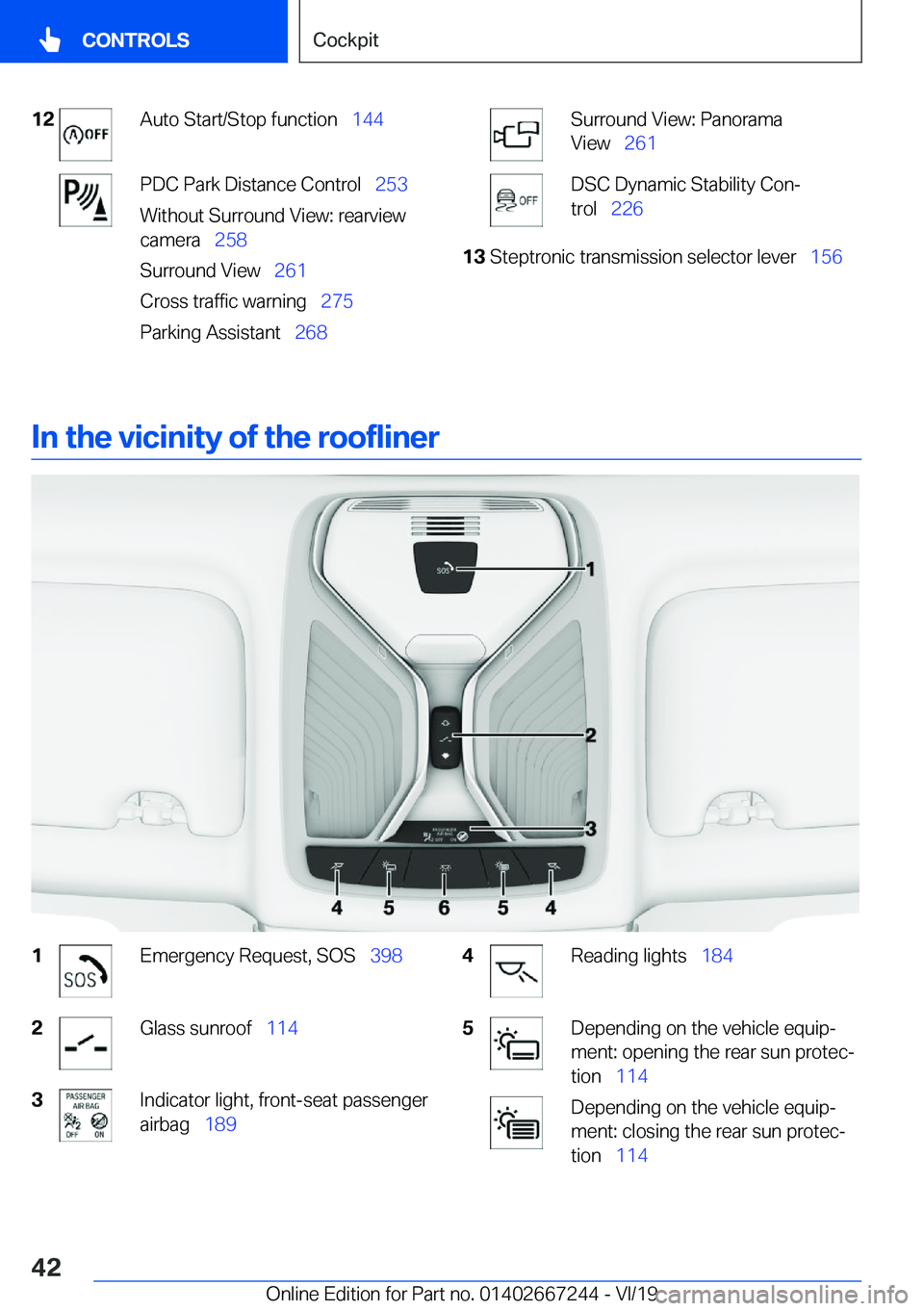 BMW X7 2020 Service Manual �1�2�A�u�t�o��S�t�a�r�t�/�S�t�o�p��f�u�n�c�t�i�o�n\_�1�4�4�P�D�C��P�a�r�k��D�i�s�t�a�n�c�e��C�o�n�t�r�o�l\_ �2�5�3
�W�i�t�h�o�u�t��S�u�r�r�o�u�n�d��V�i�e�w�:��r�e�a�r�v�i�e�w
�c�a�m�e�r�a
