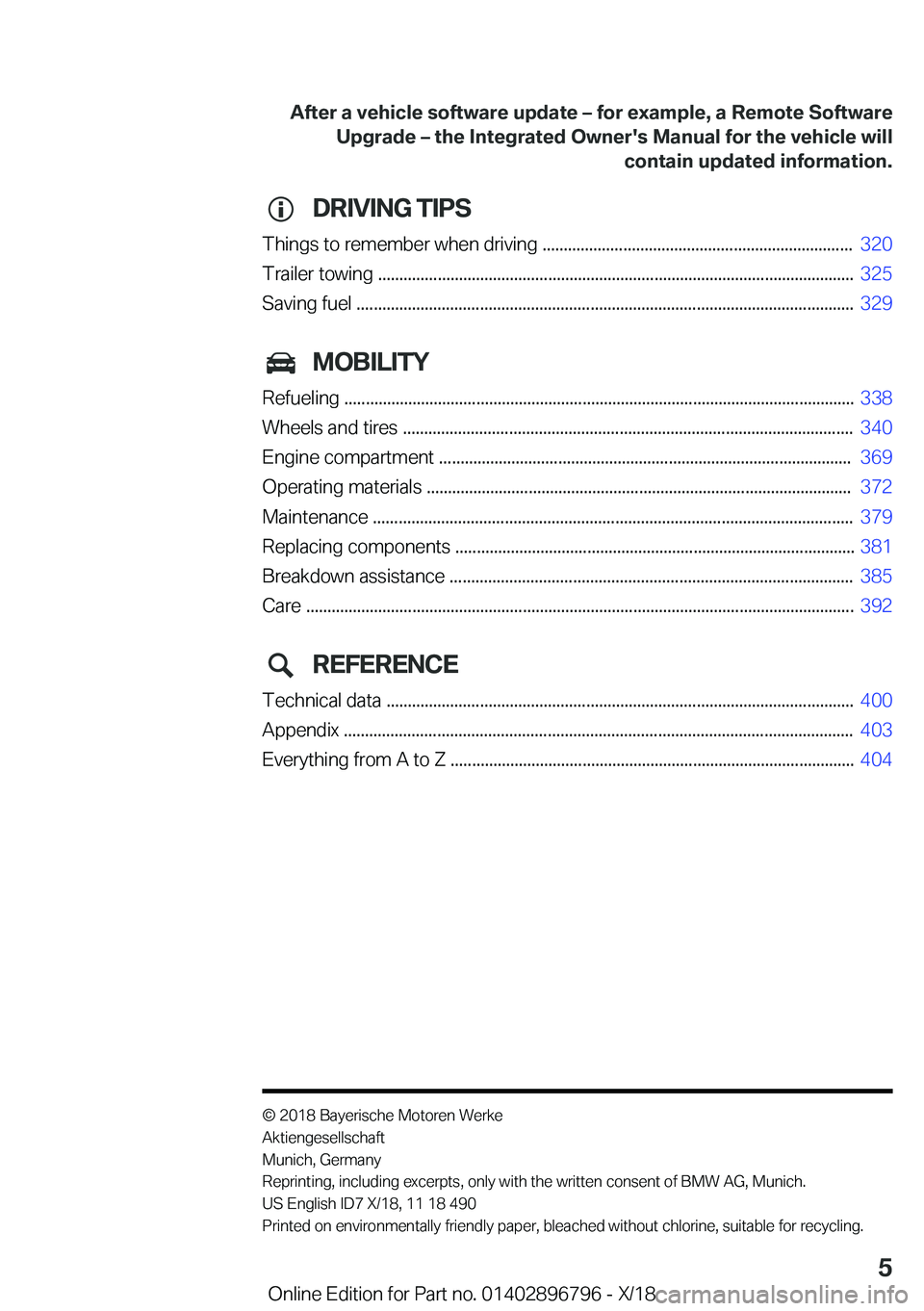 BMW X7 2019  Owners Manual �D�R�I�V�I�N�G��T�I�P�S
�T�h�i�n�g�s��t�o��r�e�m�e�m�b�e�r��w�h�e�n��d�r�i�v�i�n�g��.�.�.�.�.�.�.�.�.�.�.�.�.�.�.�.�.�.�.�.�.�.�.�.�.�.�.�.�.�.�.�.�.�.�.�.�.�.�.�.�.�.�.�.�.�.�.�.�.�.�.�.�.�.�.�