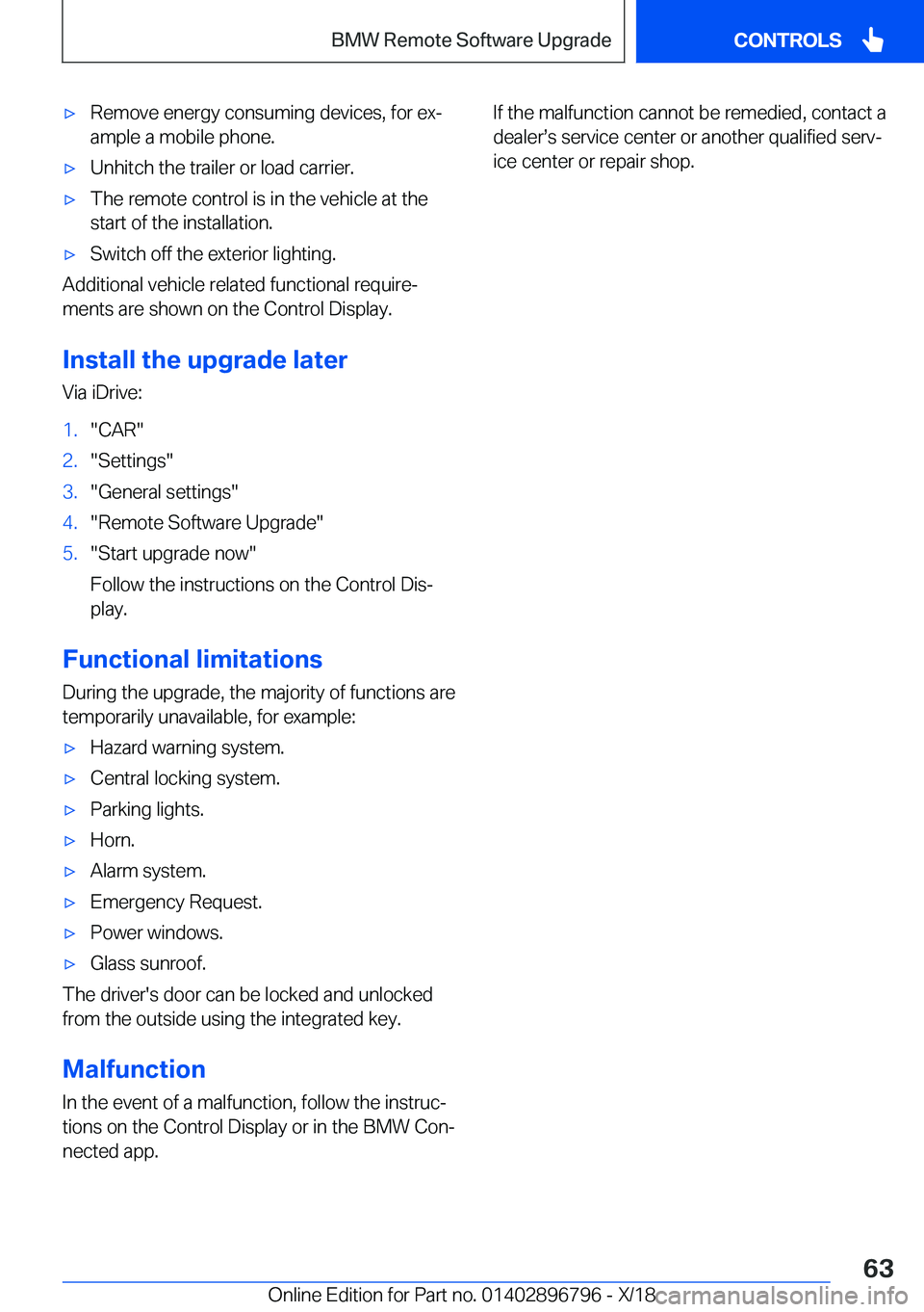BMW X7 2019 Repair Manual 'x�R�e�m�o�v�e��e�n�e�r�g�y��c�o�n�s�u�m�i�n�g��d�e�v�i�c�e�s�,��f�o�r��e�xj
�a�m�p�l�e��a��m�o�b�i�l�e��p�h�o�n�e�.'x�U�n�h�i�t�c�h��t�h�e��t�r�a�i�l�e�r��o�r��l�o�a�d��c�a�r�r�