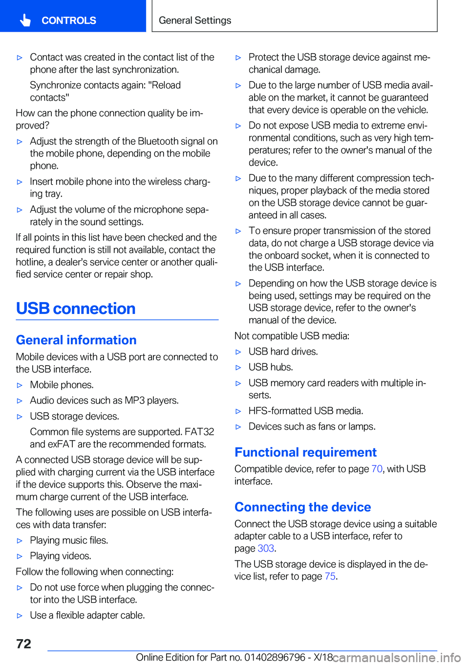 BMW X7 2019 Manual PDF 'x�C�o�n�t�a�c�t��w�a�s��c�r�e�a�t�e�d��i�n��t�h�e��c�o�n�t�a�c�t��l�i�s�t��o�f��t�h�e
�p�h�o�n�e��a�f�t�e�r��t�h�e��l�a�s�t��s�y�n�c�h�r�o�n�i�z�a�t�i�o�n�.
�S�y�n�c�h�r�o�n�i�z�e��c
