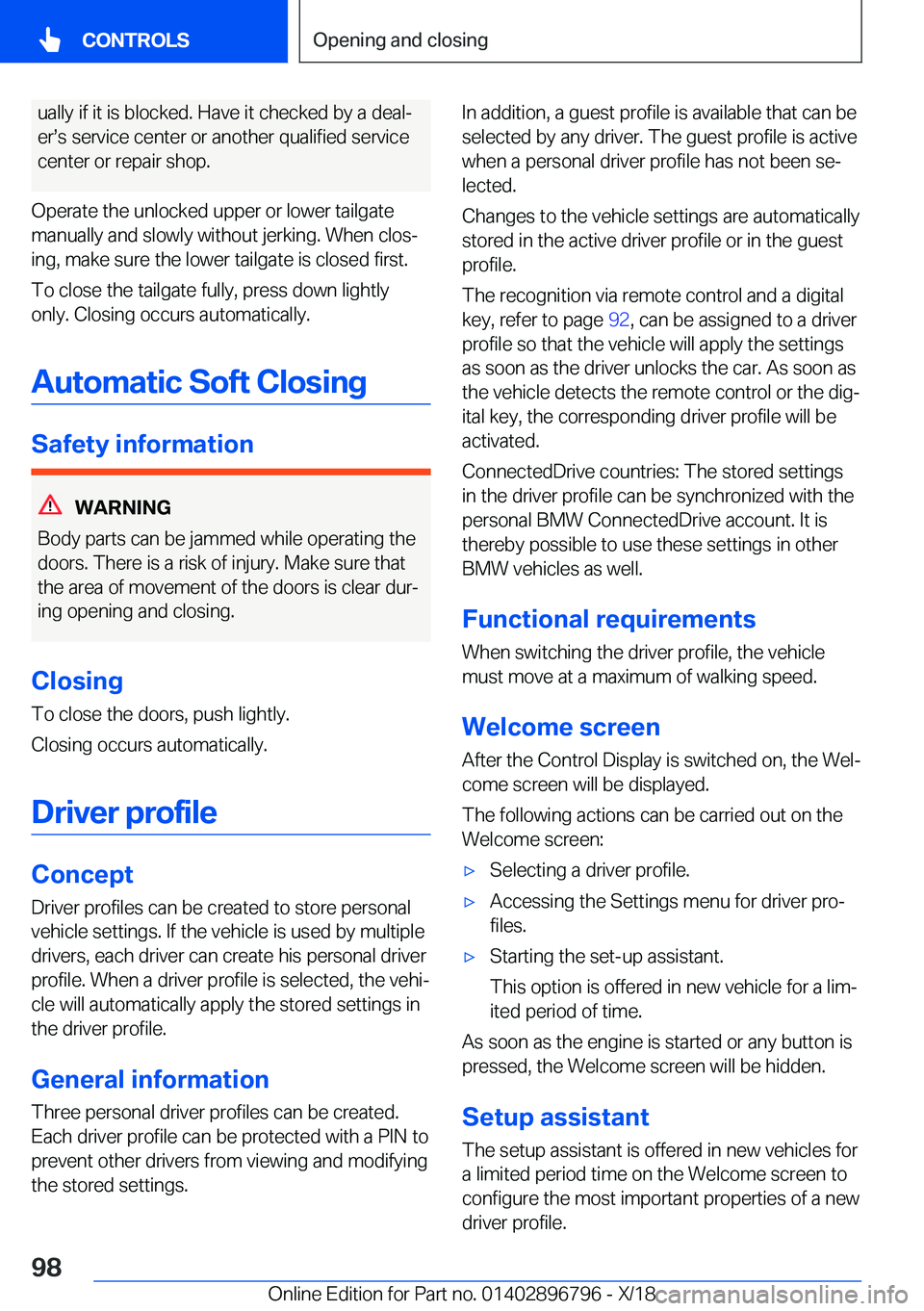BMW X7 2019  Owners Manual �u�a�l�l�y��i�f��i�t��i�s��b�l�o�c�k�e�d�.��H�a�v�e��i�t��c�h�e�c�k�e�d��b�y��a��d�e�a�lj
�e�rs�s��s�e�r�v�i�c�e��c�e�n�t�e�r��o�r��a�n�o�t�h�e�r��q�u�a�l�i�f�i�e�d��s�e�r�v�i�c�e �c