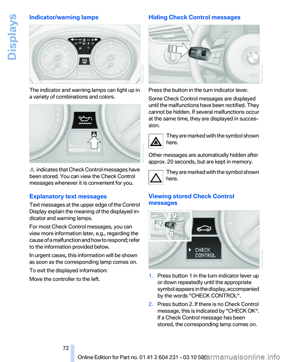 BMW Z4 SDRIVE30I 2011 Manual PDF BMW Z4 SDRIVE30I 2011 Manual PDF