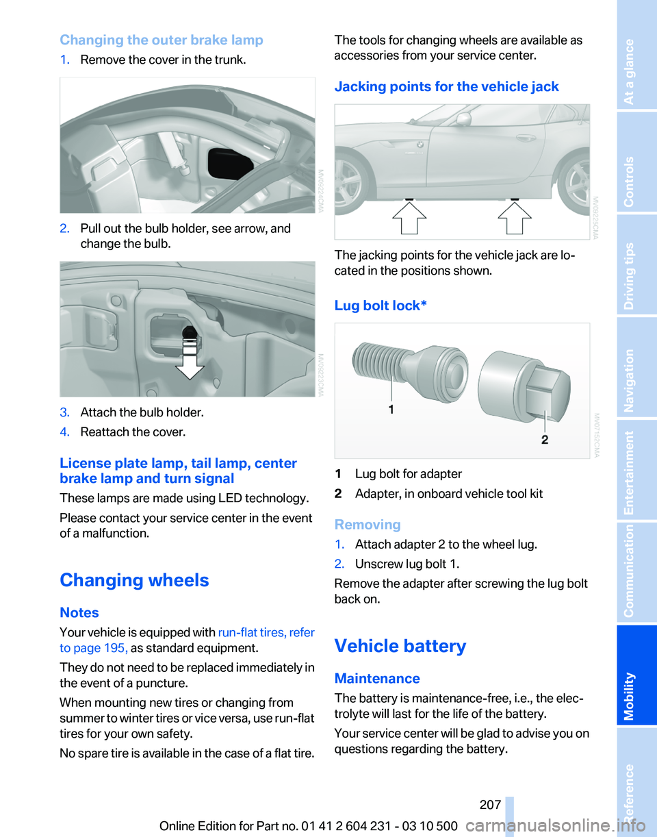 BMW Z4 SDRIVE35IS 2011 Owners Manual BMW Z4 SDRIVE35IS 2011 Owners Manual