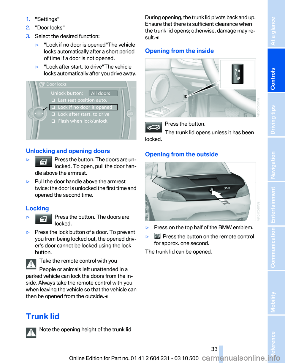 BMW Z4 SDRIVE35IS 2011 Owners Guide BMW Z4 SDRIVE35IS 2011 Owners Guide