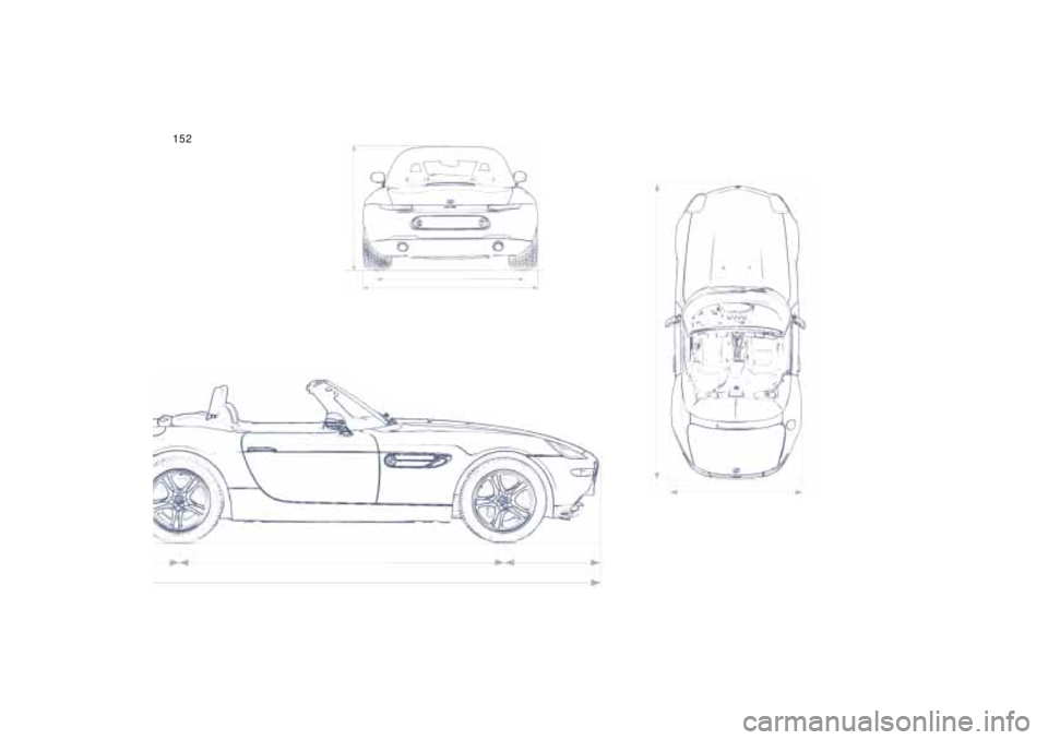 BMW Z8 2001  Owners Manual 152n 