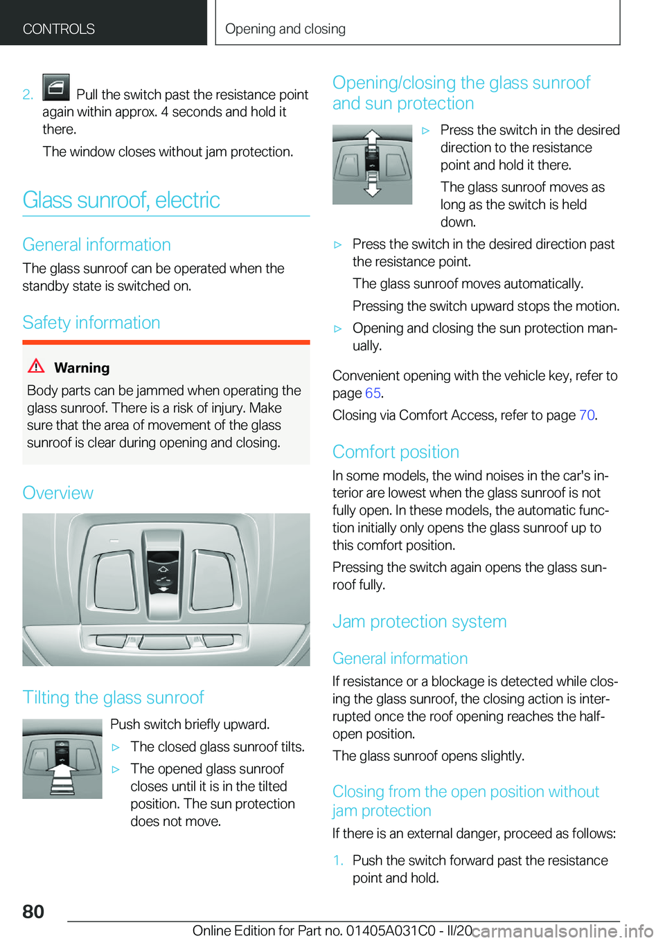 BMW I3 2020 Manual PDF �2�.���P�u�l�l��t�h�e��s�w�i�t�c�h��p�a�s�t��t�h�e��r�e�s�i�s�t�a�n�c�e��p�o�i�n�t
�a�g�a�i�n��w�i�t�h�i�n��a�p�p�r�o�x�.��4��s�e�c�o�n�d�s��a�n�d��h�o�l�d��i�t
�t�h�e�r�e�.
�T�h�e��w�