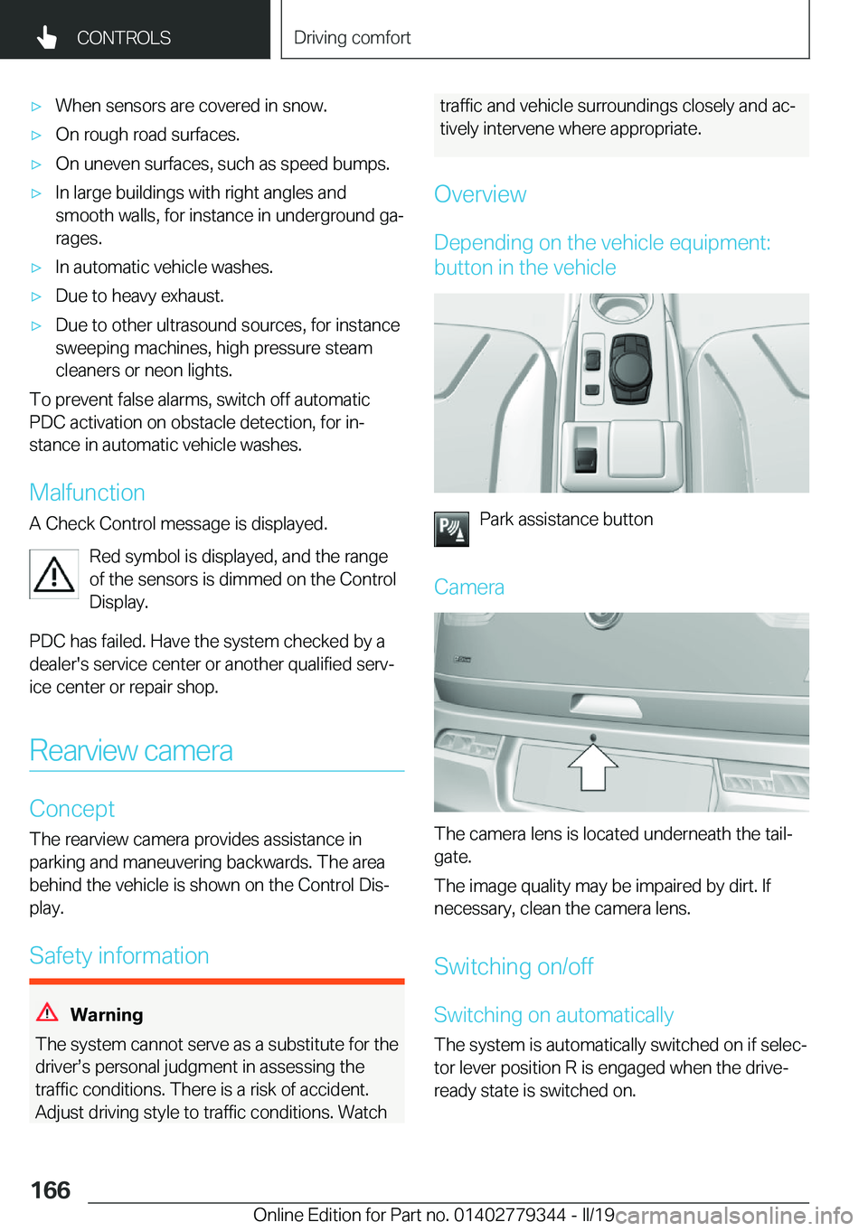 BMW I3 2019  Owners Manual 'x�W�h�e�n��s�e�n�s�o�r�s��a�r�e��c�o�v�e�r�e�d��i�n��s�n�o�w�.'x�O�n��r�o�u�g�h��r�o�a�d��s�u�r�f�a�c�e�s�.'x�O�n��u�n�e�v�e�n��s�u�r�f�a�c�e�s�,��s�u�c�h��a�s��s�p�e�e�d��b