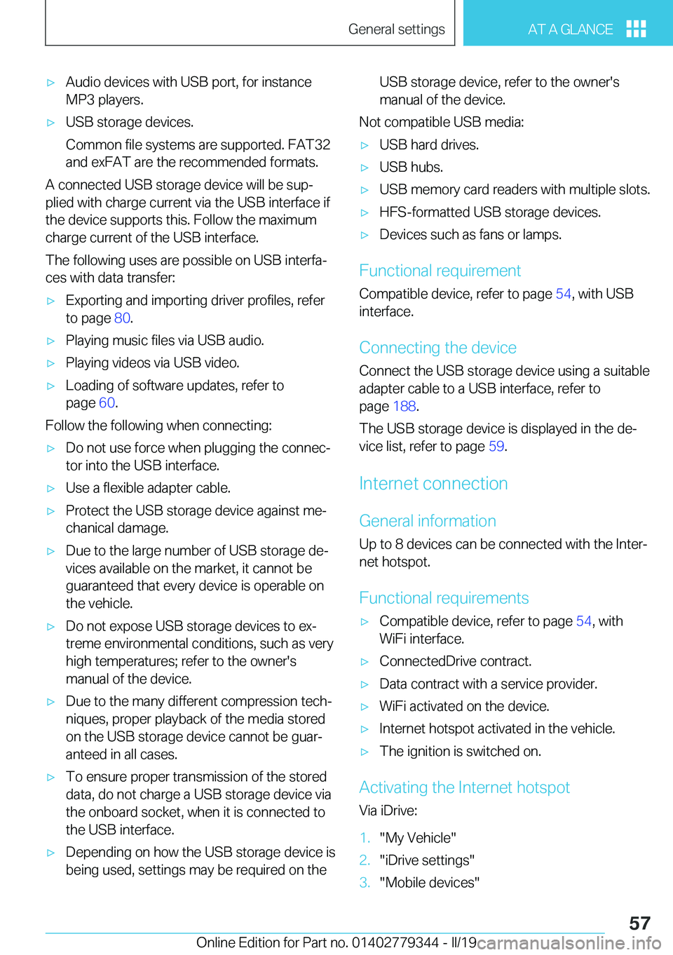 BMW I3 2019 Workshop Manual 'x�A�u�d�i�o��d�e�v�i�c�e�s��w�i�t�h��U�S�B��p�o�r�t�,��f�o�r��i�n�s�t�a�n�c�e�M�P�3��p�l�a�y�e�r�s�.'x�U�S�B��s�t�o�r�a�g�e��d�e�v�i�c�e�s�.
�C�o�m�m�o�n��f�i�l�e��s�y�s�t�e�m�s��