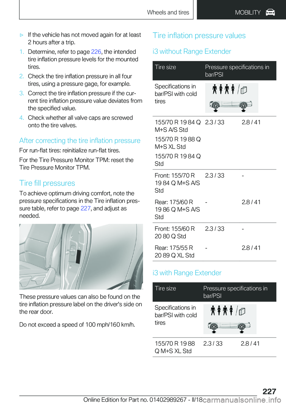 BMW I3 2018  Owners Manual 'x�I�f� �t�h�e� �v�e�h�i�c�l�e� �h�a�s� �n�o�t� �m�o�v�e�d� �a�g�a�i�n� �f�o�r� �a�t� �l�e�a�s�t�2� �h�o�u�r�s� �a�f�t�e�r� �a� �t�r�i�p�.�1�.�D�e�t�e�r�m�i�n�e�,� �r�e�f�e�r� �t�o� �p�a�g�e�  �2�