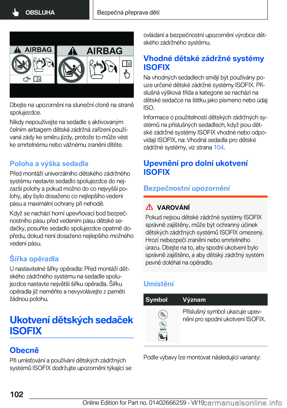 BMW 2 SERIES COUPE 2020  Návod na použití (in Czech) �D�b�e�j�t�e��n�a��u�p�o�z�o�r�n�