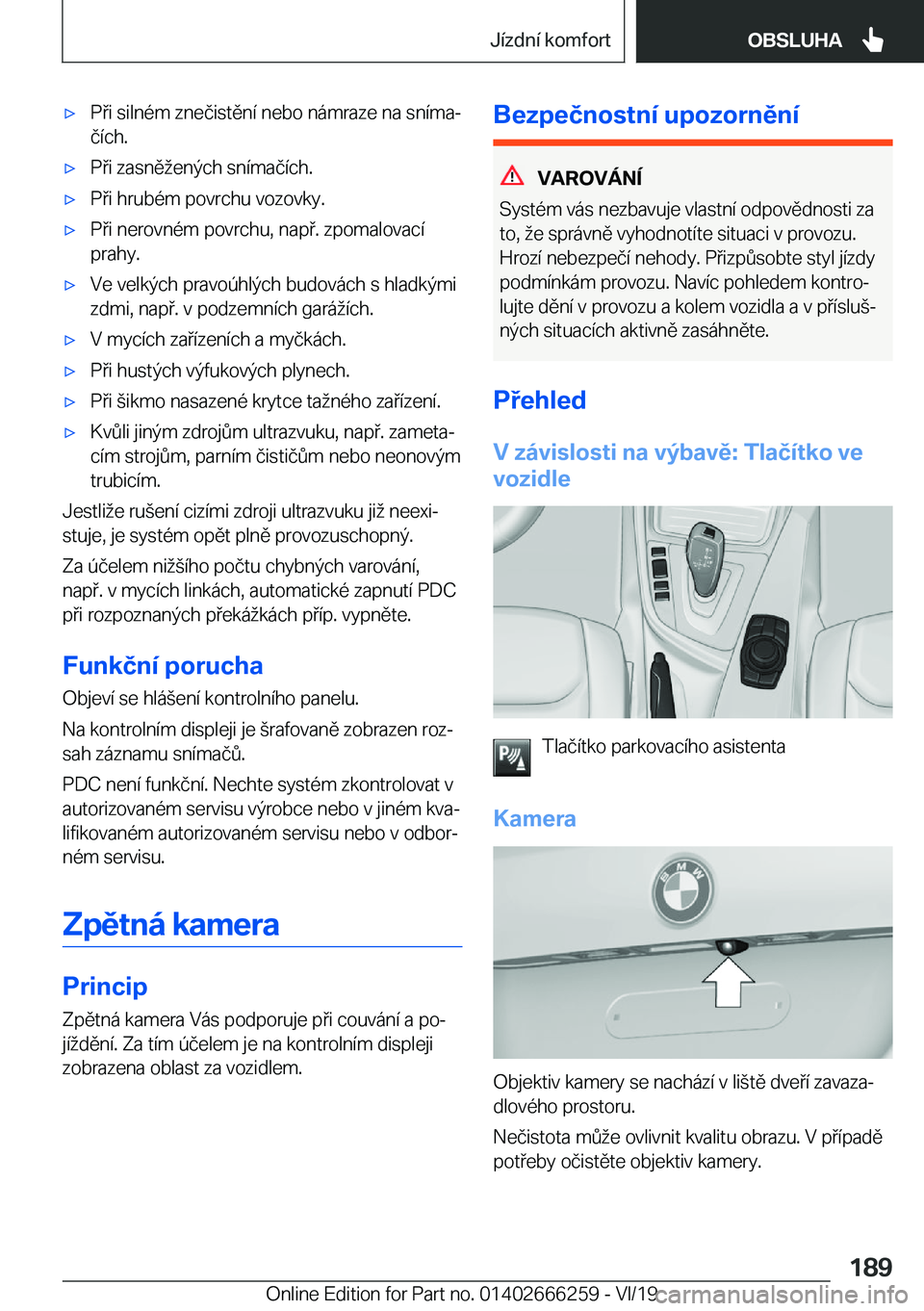 BMW 2 SERIES COUPE 2020  Návod na použití (in Czech) x�P�i��s�i�l�n�