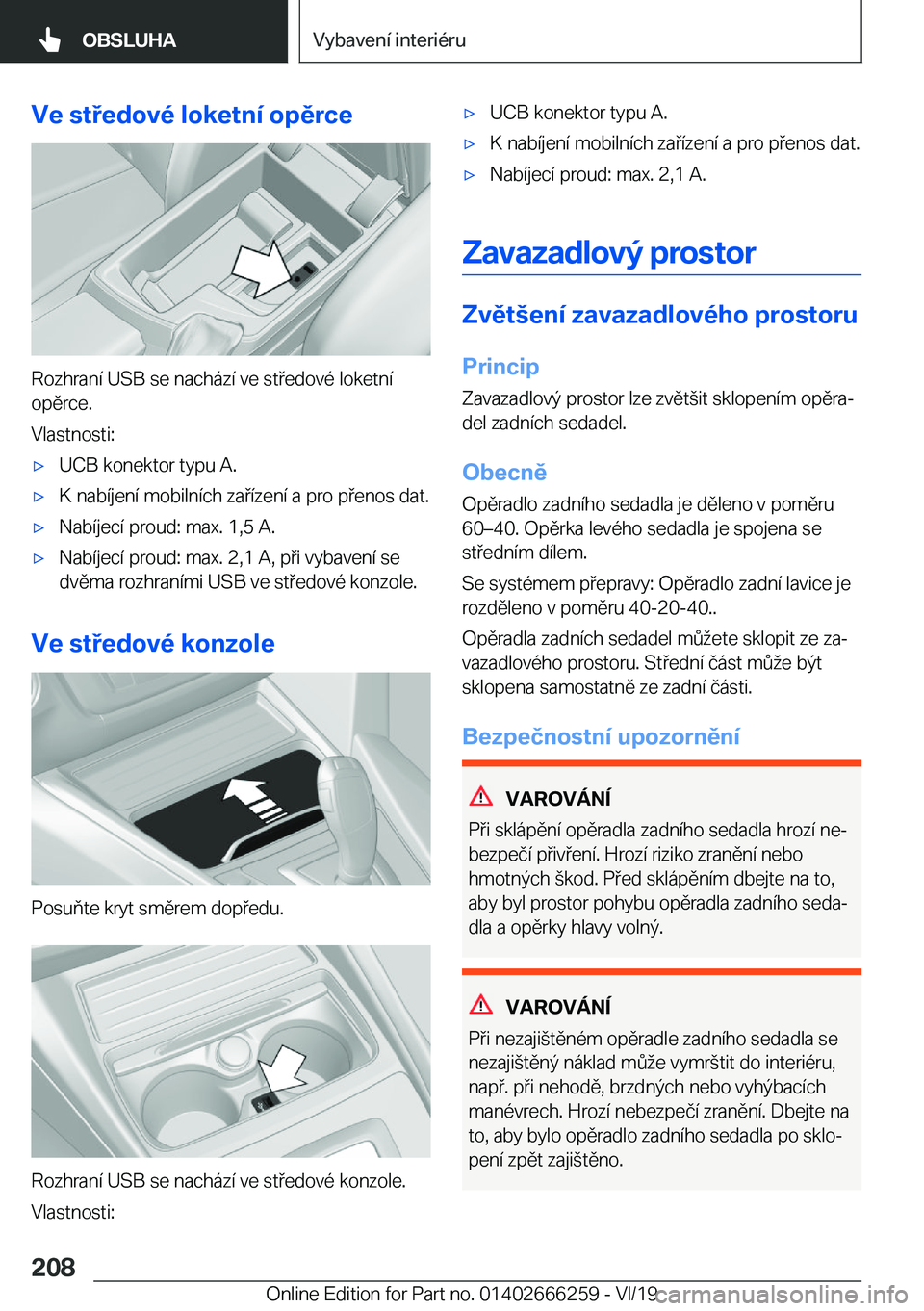 BMW 2 SERIES COUPE 2020  Návod na použití (in Czech) �V�e��s�t�e�d�o�v�