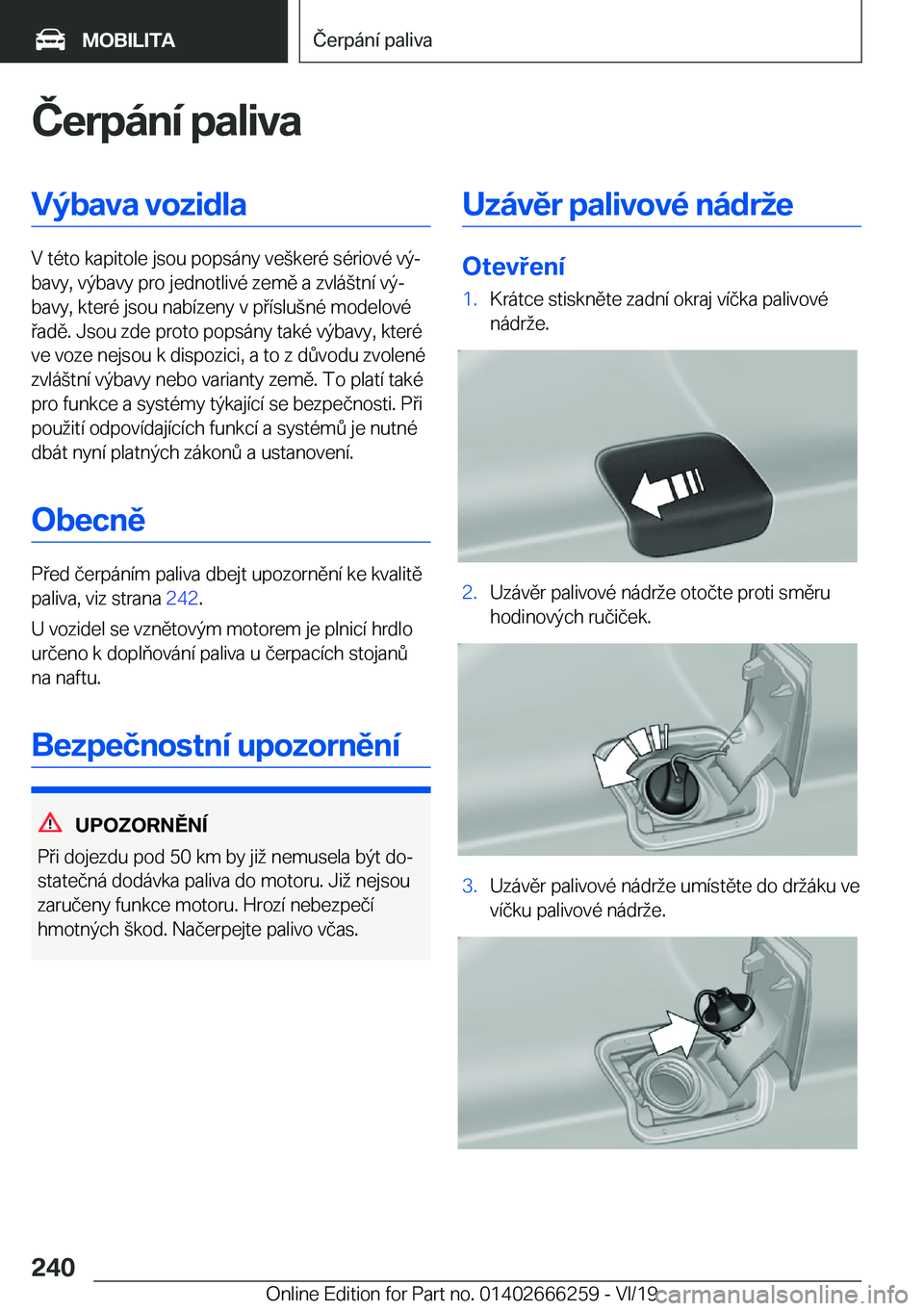 BMW 2 SERIES COUPE 2020  Návod na použití (in Czech) �Č�e�r�p�