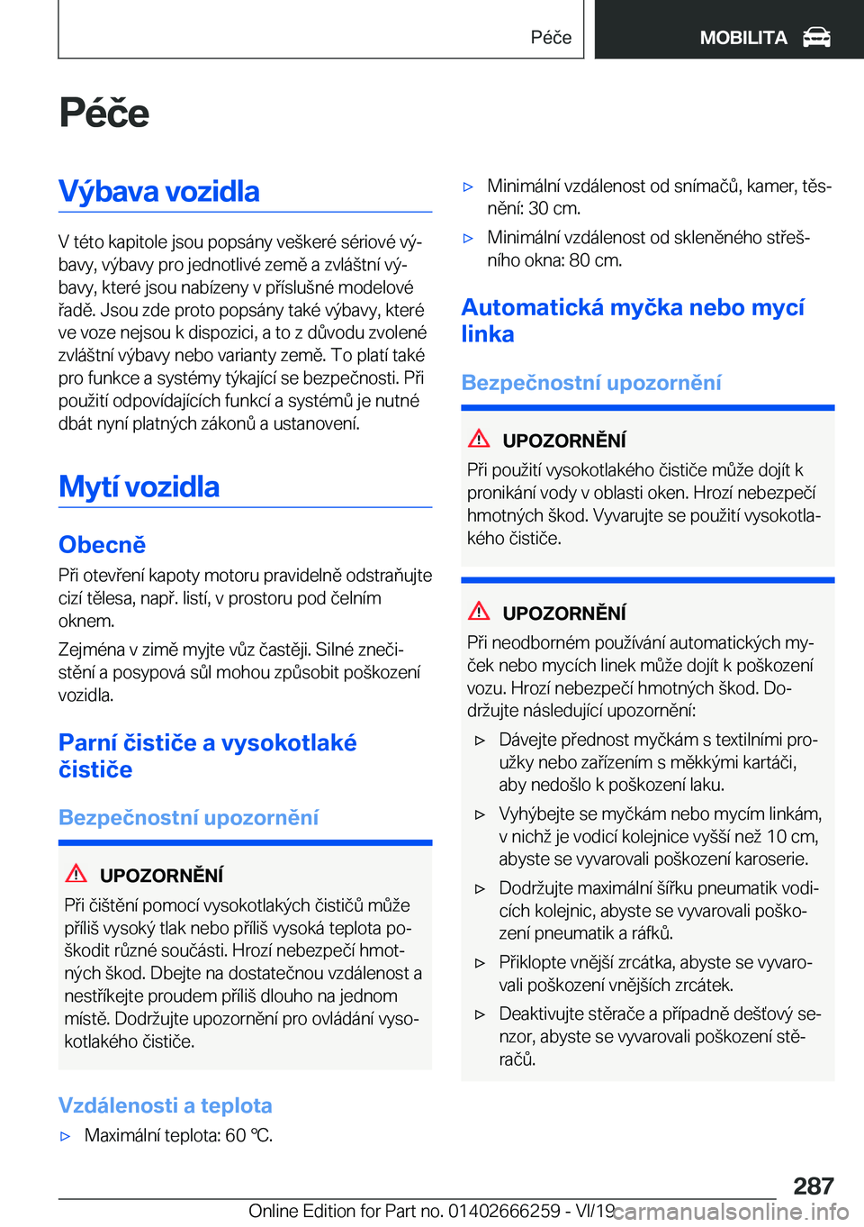 BMW 2 SERIES COUPE 2020  Návod na použití (in Czech) �P�