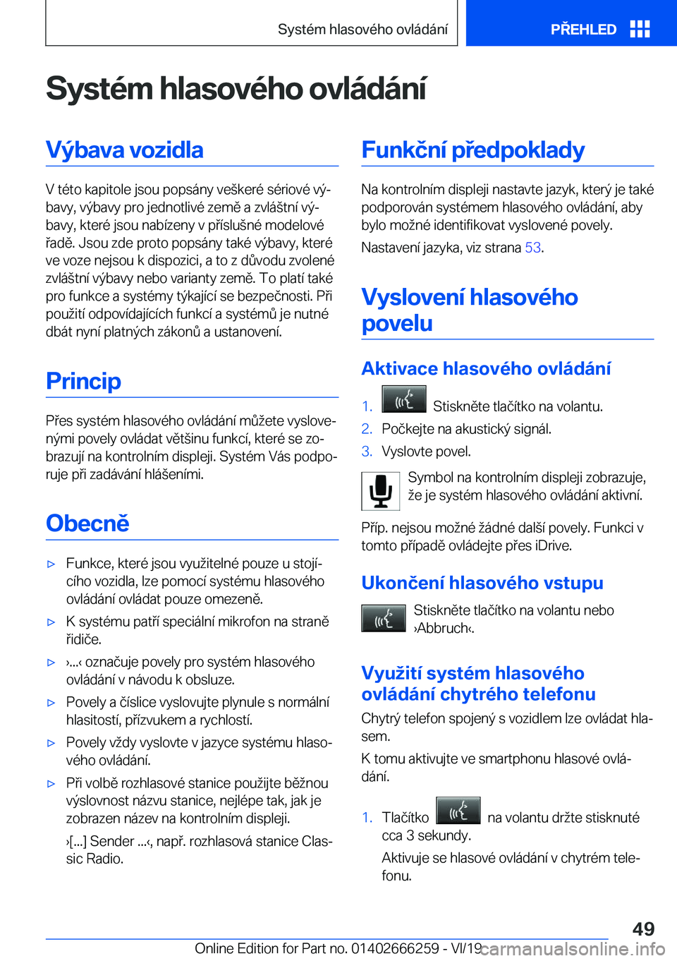 BMW 2 SERIES COUPE 2020  Návod na použití (in Czech) �S�y�s�t�